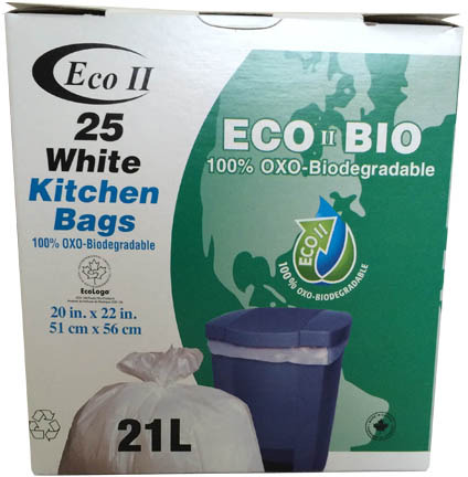 Sacs à ordures OXO-Biodégradables, 20 X 22 | #GO720257000 | Montréal,  Québec | Lalema inc.