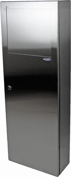 340 Lockable Wall Mounted Waste Container 6 Gal #FR00340B000