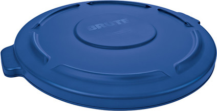 2645 BRUTE Flat Lid for 44 Gal Round Waste Container #RB177963600