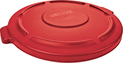 2645 BRUTE Flat Lid for 44 Gal Round Waste Container #RB264560ROU