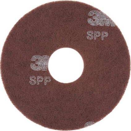 SPP PLUS SCOTCH-BRITE Surface Preparation Floor Pads Maroon #3M0FSPPP013