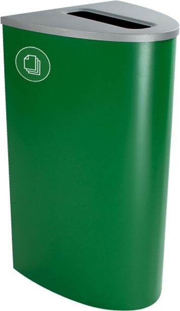 SPECTRUM ELLIPSE Paper Recycling Container 22 Gal #BU101098000