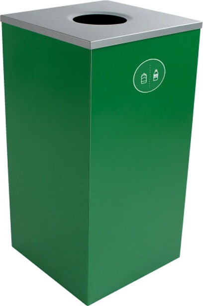 SPECTRUM CUBE Bottles Recycling Container 24 Gal #BU101128000