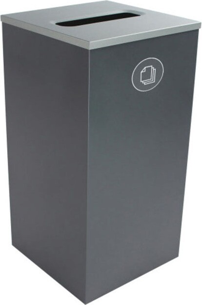 SPECTRUM CUBE Paper Recycling Container 24 Gal #BU101135000