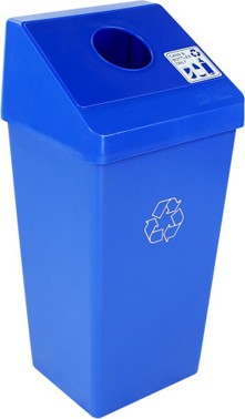 Poubelle de recyclage pour canettes et bouteilles SMART SORT, 22 gal 100842  | #BU100842000 | Montréal, Québec | Lalema inc.