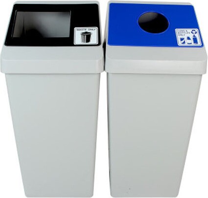 SMART SORT Station de recyclage double 44 gal #BU100846000