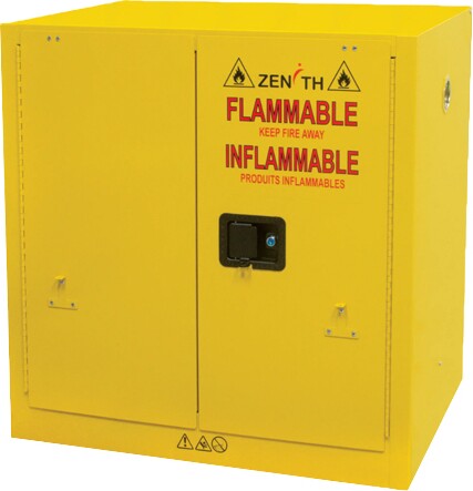 Armoire pour produits inflammables avec porte automatique #TQSGU464000
