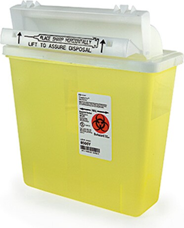 Sharps and Biomedical Waste Garbage Can 2L #TQSGE753000