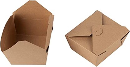 Compostable Kraft Take Out Food Containers #GL006064000