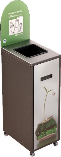 MULTIPLUS Recycling Station with Lid 120L #NIMU120P1COGRI