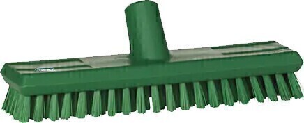 Water-Fed Deck Scrub Brush with Extra-Coarse Bristles, 10-3/4" #TQ0JL543000