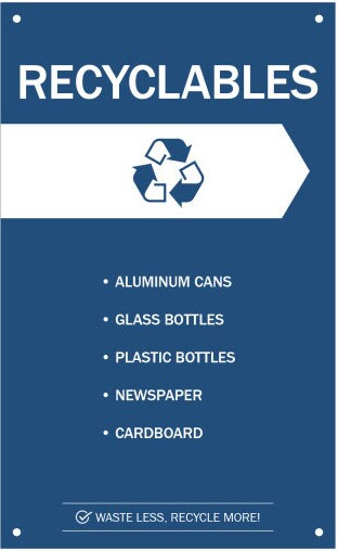 Busch Bin Labels for Renegade and Outlaw Containers #BU197068000