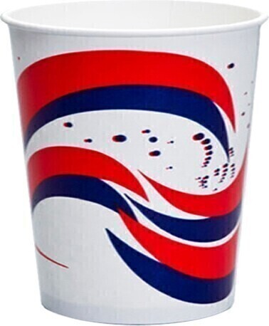 Swirl, Cardboard Cold Drink Paper Cups #EC700924700