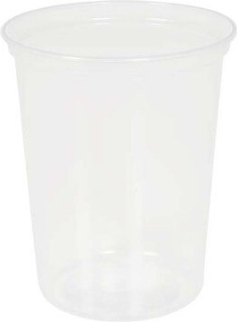 Recyclabe Plastic Round Take out Container #EC419913200