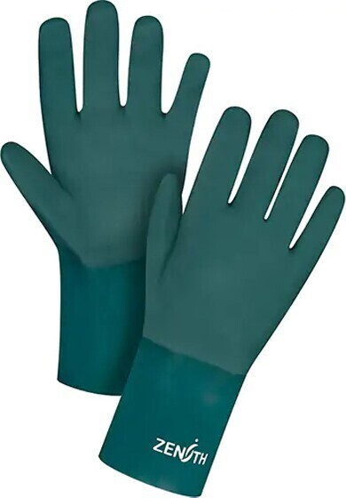 PVC Gloves with Jersey inner, 70 mil #TQSEE800000