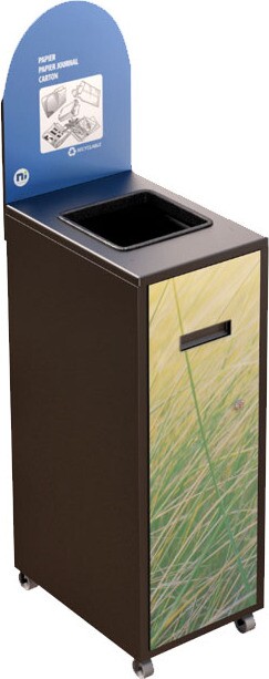 MULTIPLUS Recycling Station with Lid 120L #NIMU120P2PCNOI