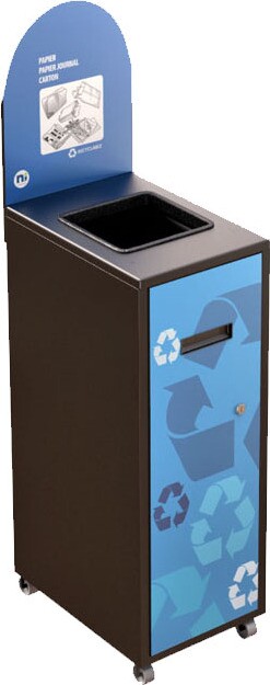MULTIPLUS Recycling Station with Lid 120L #NIMU120P4PCNOI
