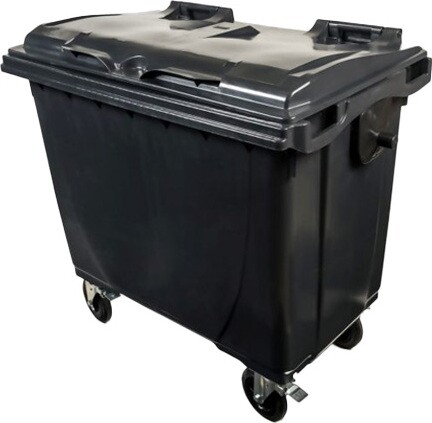 Wheeled Bin for Waste or Recycling Collection 660L #NI067038NOI