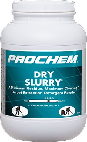 DRY SLURRY Powder detergent for carpet extraction #CS112184000